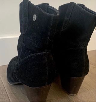 Botin negro campero