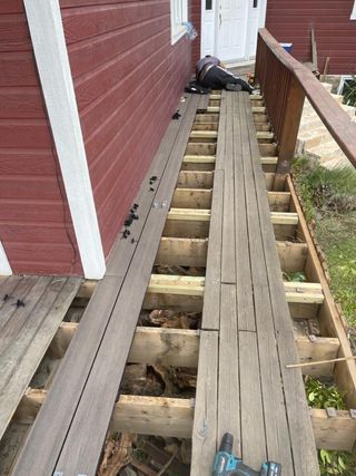 Tarima de madera sintetica