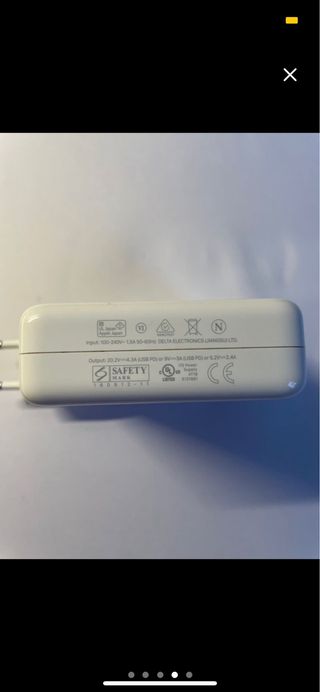 cargador ordenador apple macbook pro 87w 