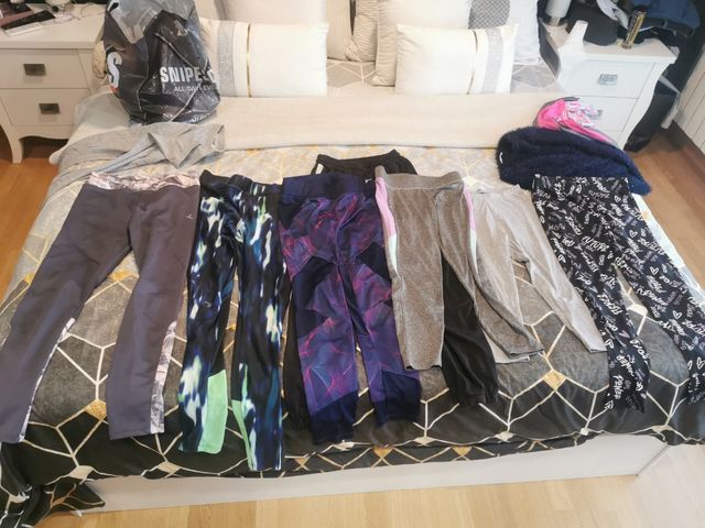 Lote mallas niña deporte