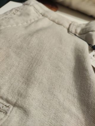 Pantalón corto bermuda Zara cruda 40