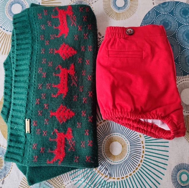 Conjunto 24 meses Verde