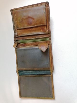CARTERA  de PIEL marca CAVALIERI