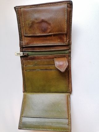 CARTERA  de PIEL marca CAVALIERI