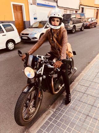 Moto triumph street cup 900 cc 2017