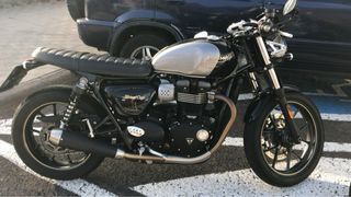 Moto triumph street cup 900 cc 2017