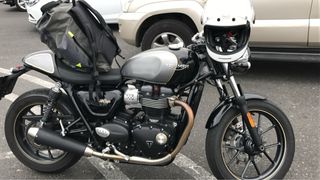 Moto triumph street cup 900 cc 2017