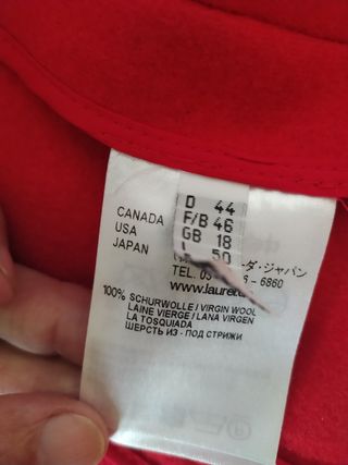 Chaqueta roja 