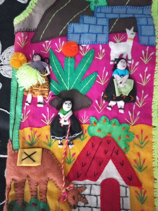 Chaleco Guatemala. Hecho a mano. sin estrenar.