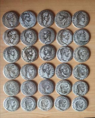 Imanes denarios emperadores romanos