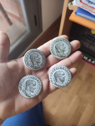 Imanes denarios emperadores romanos