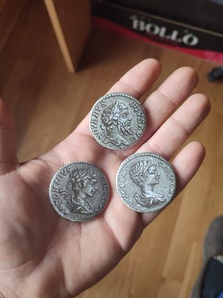 Imanes denarios emperadores romanos