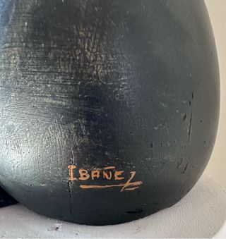 Escultura original de Ibañez