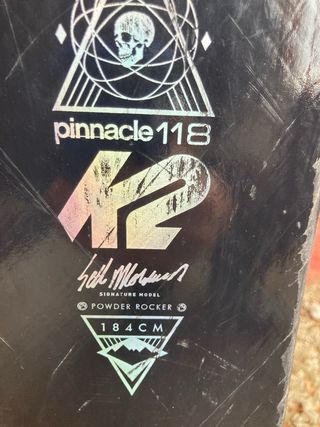 k2 pinnacle ski freeride 1.84