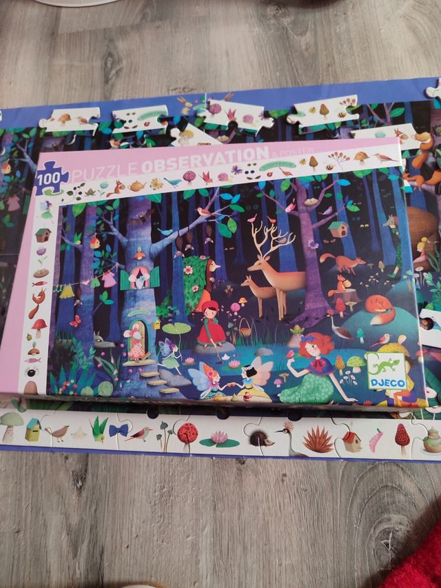 Puzzle Marca Djeco observación 