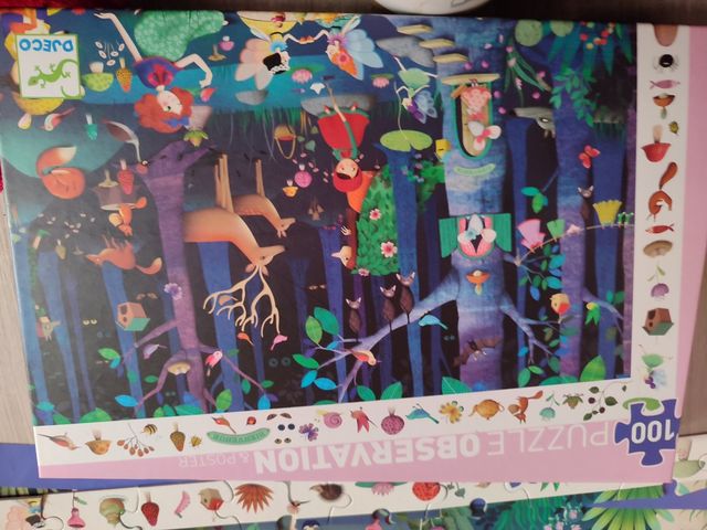 Puzzle Marca Djeco observación 