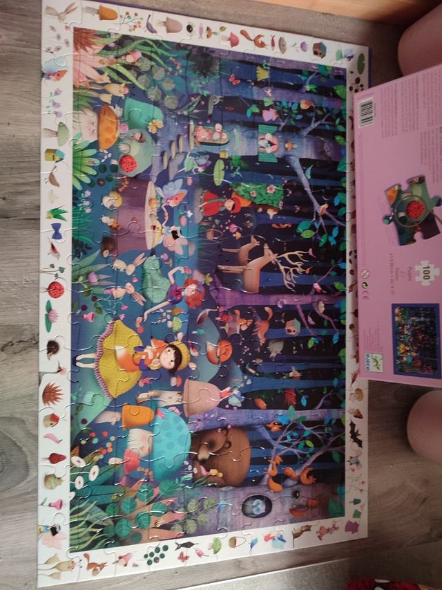 Puzzle Marca Djeco observación 