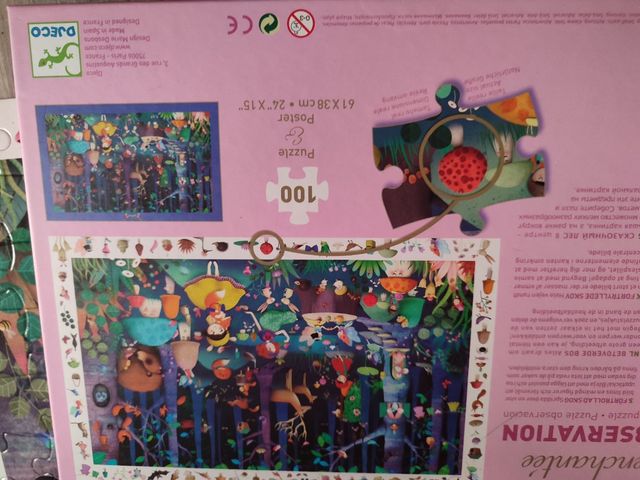 Puzzle Marca Djeco observación 