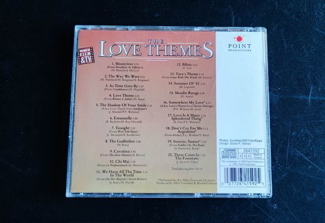 CD The love themes