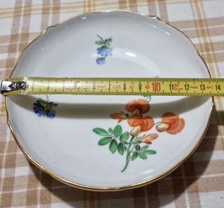 Piatto ceramica Meissen originale