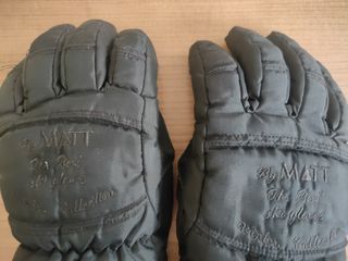 Guantes de invierno negro talla XS adulto unisex