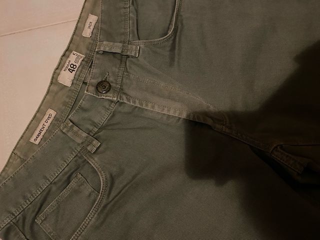 jeans uomo verde