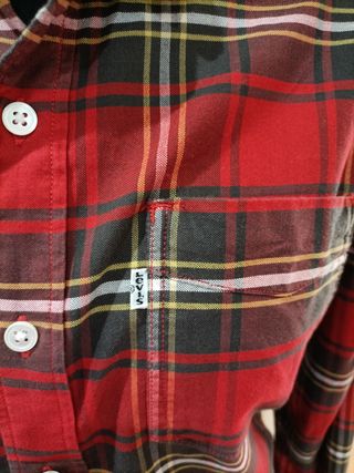 Camisa de chico con cuadros( levi's)
