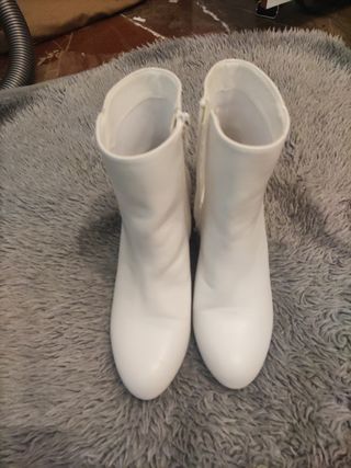 Botines blancos 