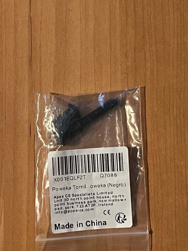 Tornillo de Perno Fijo Tornillo de Bloqueo