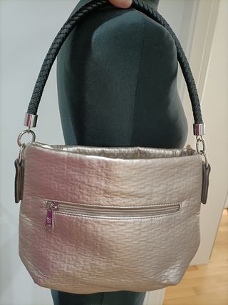 Bolso de Hombro tono Cobre