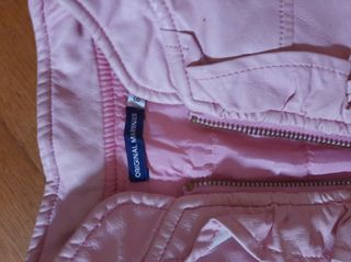 Giubotto rosa bambina