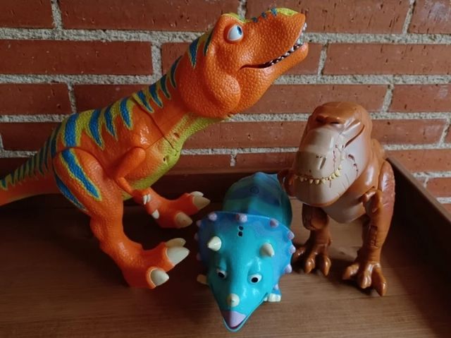 Gran colección de dinosaurios 