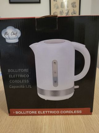 Bollitore elettrico cordless