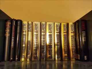 Colección libros oro Stephen King.