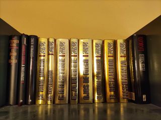 Colección libros oro Stephen King.