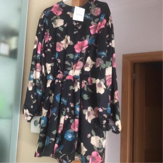 vestido lencero verde y negro sin estrenar talla S