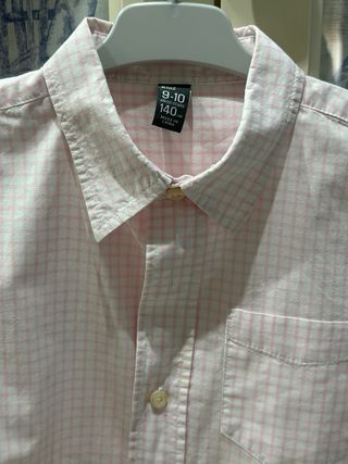 Camisa cuadro Zara
