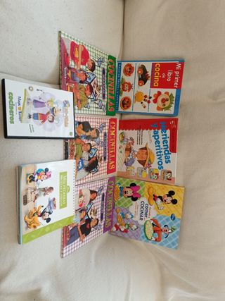 Lote libros pequeños chef más regalo