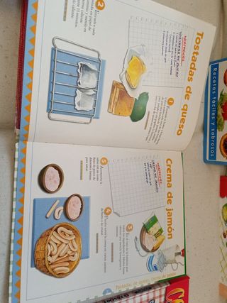 Lote libros pequeños chef más regalo