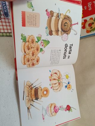 Lote libros pequeños chef más regalo