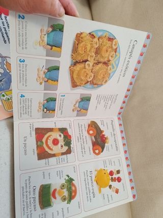 Lote libros pequeños chef más regalo