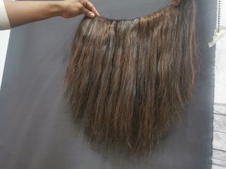 Extensiones castaño oscuro