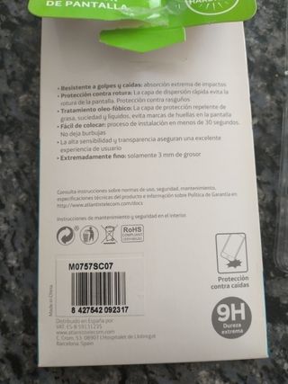 Cristal templado Huawei P smart