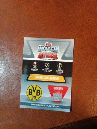 Cromo haaland Limited edition Topps DIFICIL