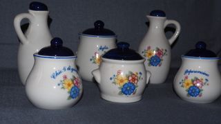 Contenitori spezie in ceramica