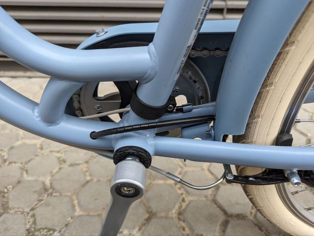 Bicicleta urbana clásica Elops 520 cuadro bajo 28