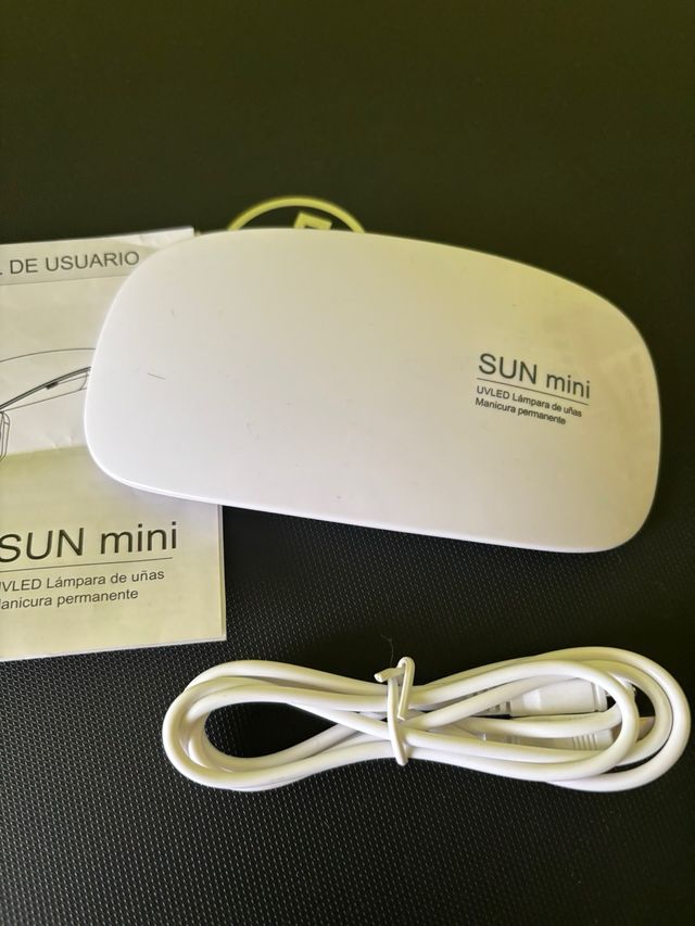 mini lampara led uñas