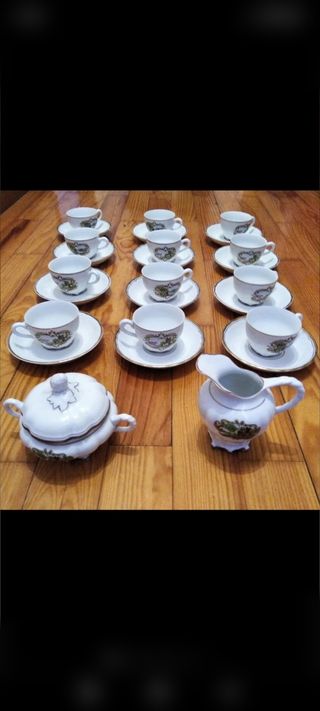 Juego té Porcelanas Bidasoa