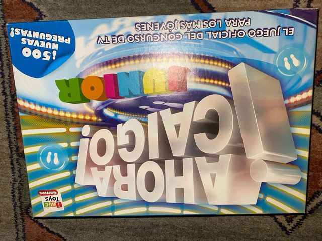 Juego ahora caigo junior