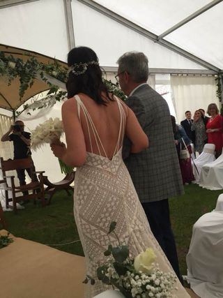 Vestido de novia espectacular